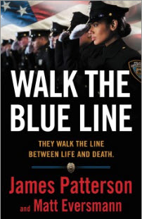 Hold a copy of Walk the Blue Line