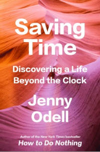 Hold a copy of Saving Time