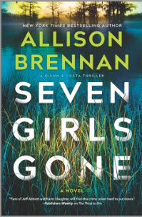 Hold a copy of Seven Girls Gone
