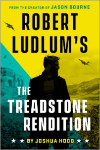 Hold a copy of Robert Ludlum's the Treadstone Rendition