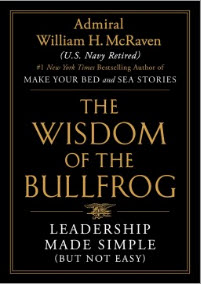 Hold a copy of The Wisdom of the Bullfrog