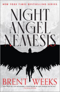 Hold a copy of Night Angel Nemesis