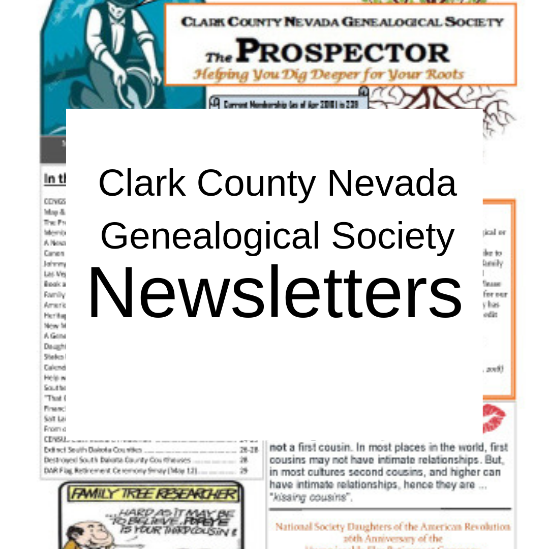 CCNGS Newsletter Collection